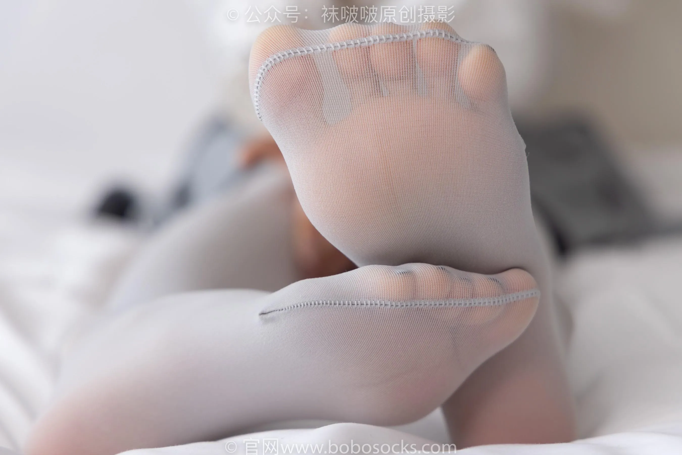 [BoBoSocks袜啵啵]NO.213 稚予-黑皮鞋、厚灰丝[23] [53P]插图